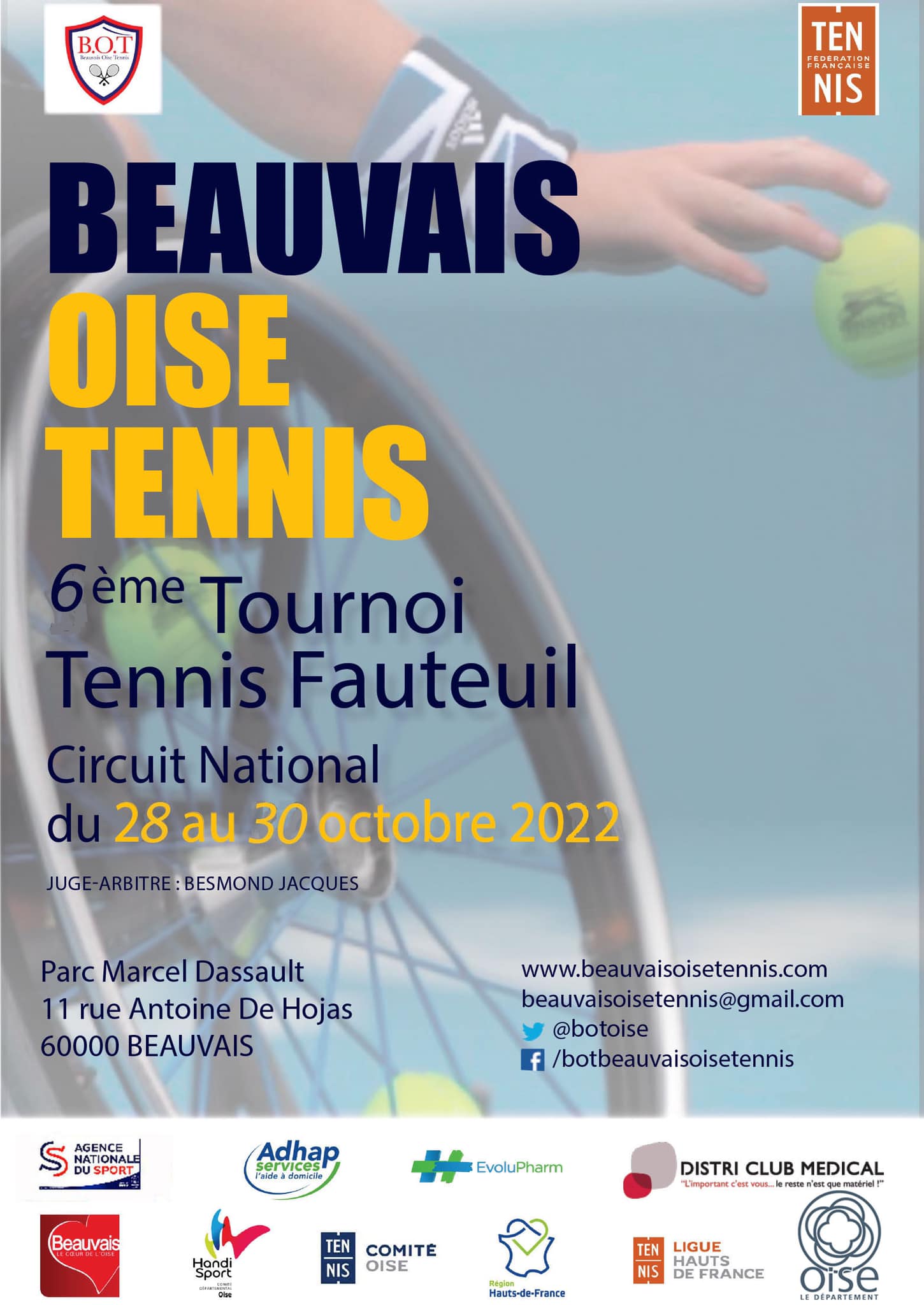 [ Tournoi ] Tournoi Tennis Fauteuil du BOT